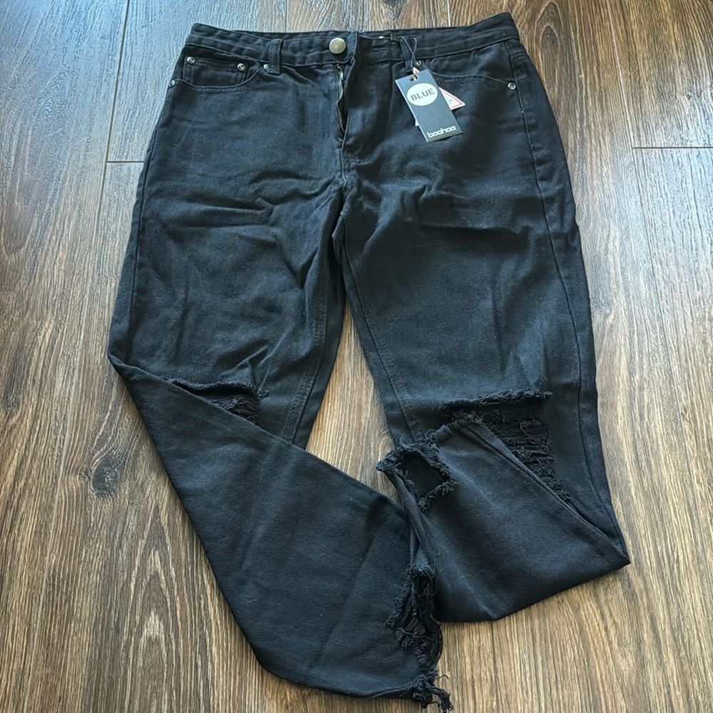 Distressed cropped Jeans - Picture 1 of 7